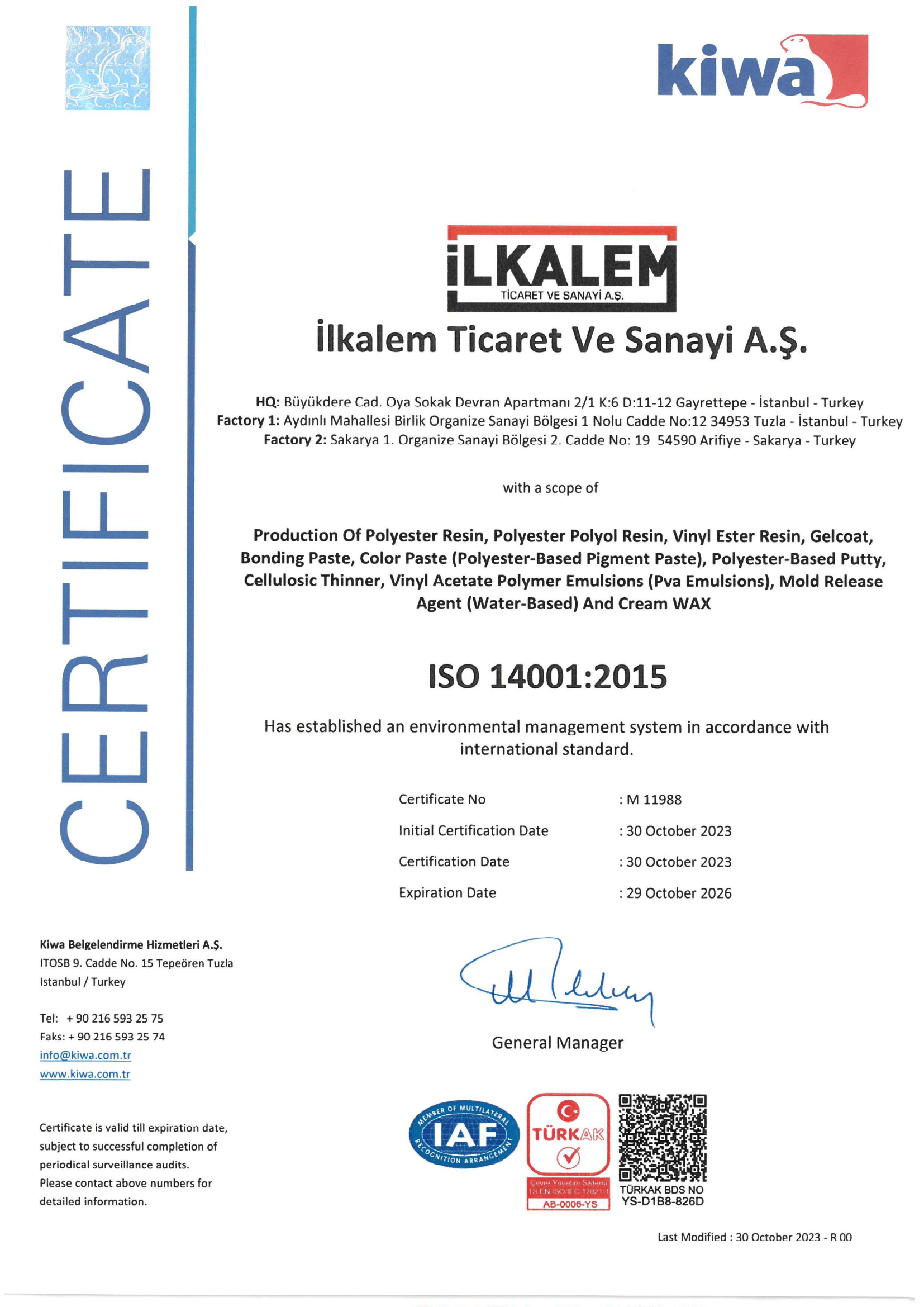 ISO 14001:2015